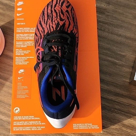 NIB Nike Women's Zoom Pegasus 38 Burnt Sunrise/Habanero Red Size 9.5 - Picture 4 of 9